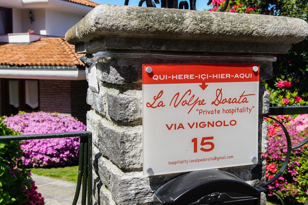 La Volpe Dorata Bed & Breakfast Stresa Exterior foto